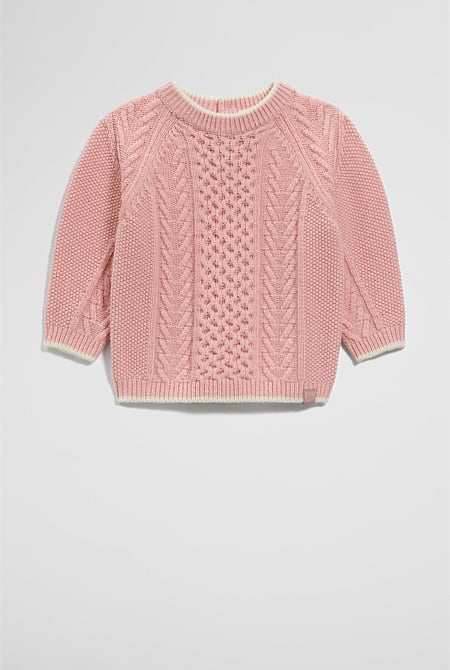 Tipped Cable Knit