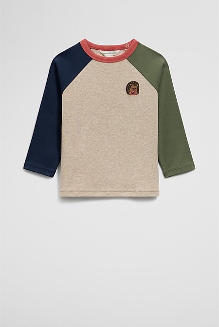 Contrast Sleeve T-Shirt