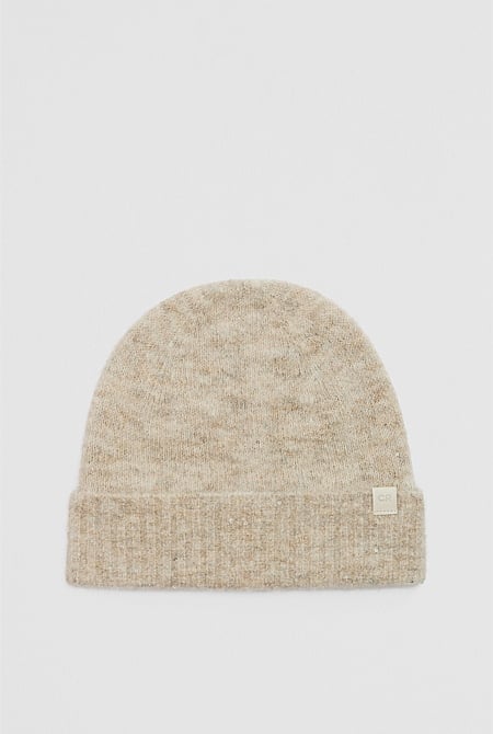 Sequin Fluffy Beanie