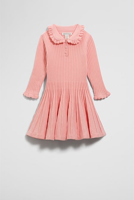 Collared Knit Dress