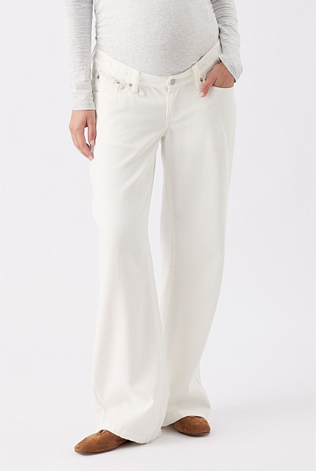 Billie Elastic Waist Maternity Jean