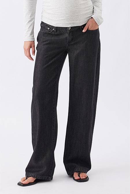 Billie Elastic Waist Maternity Jean