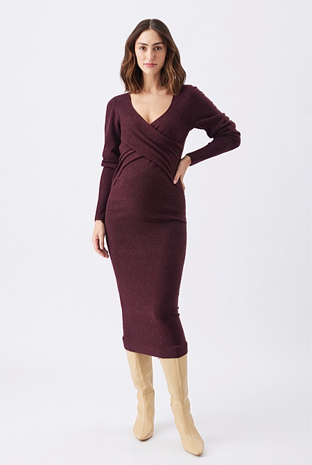Heidi Nursing Knit Dress