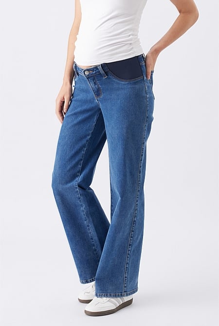 Kyle Wide Leg Maternity Jean