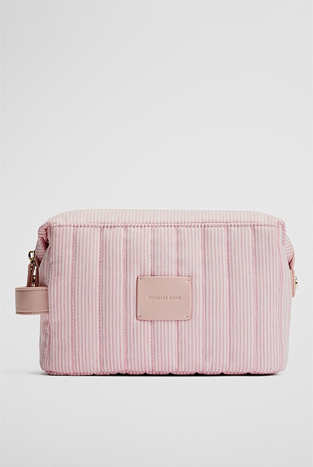 Fold Down Cosmetic Case Bag