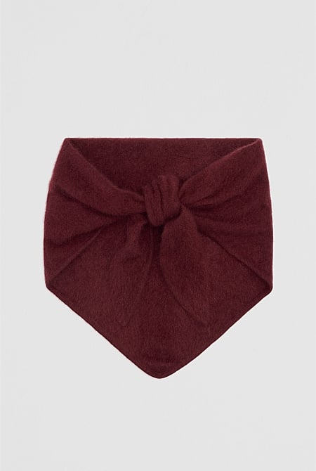 Brushed Triangle Scarf