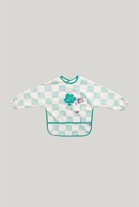 All-covered Smock Bib - Broc Rock Green