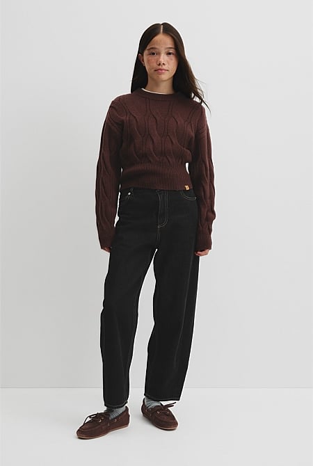 Teen Barrel Legging Jean