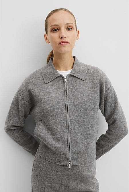 Lounge Zip Knit