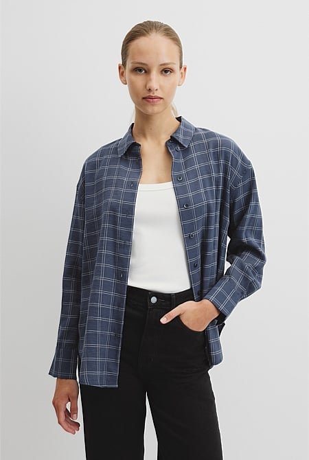 Relaxed Check Shirt