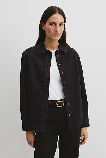 Relaxed Denim Shirt