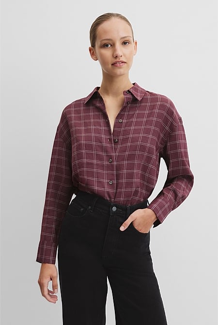 Relaxed Check Shirt