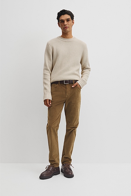 Tapered Cord 5 Pocket Pant