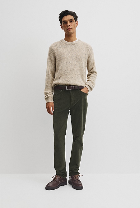 Tapered Cord 5 Pocket Pant