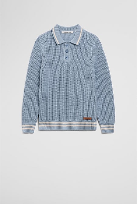 Cotton Knit Rugby