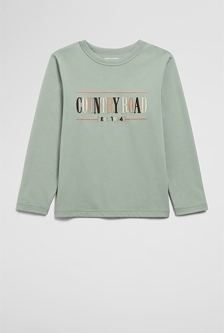 Australian Cotton Long Sleeve Heritage T-Shirt