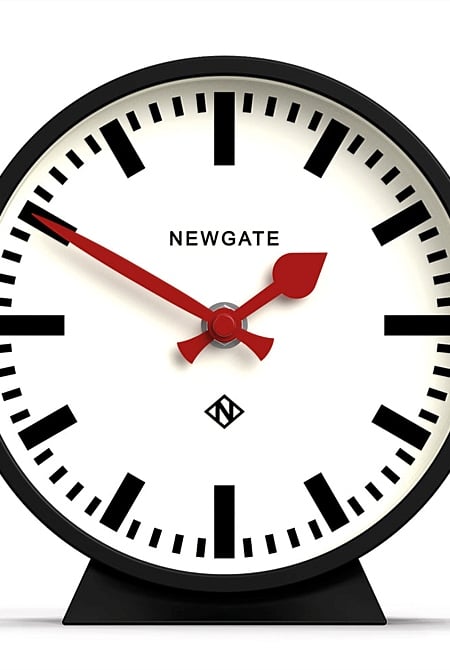 Railway Mantel Clock - Cave Black