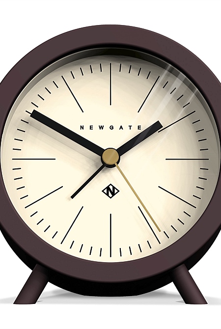 Fred Alarm Clock - Chocolate Black