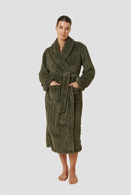 Gabriella Plush Long Robe