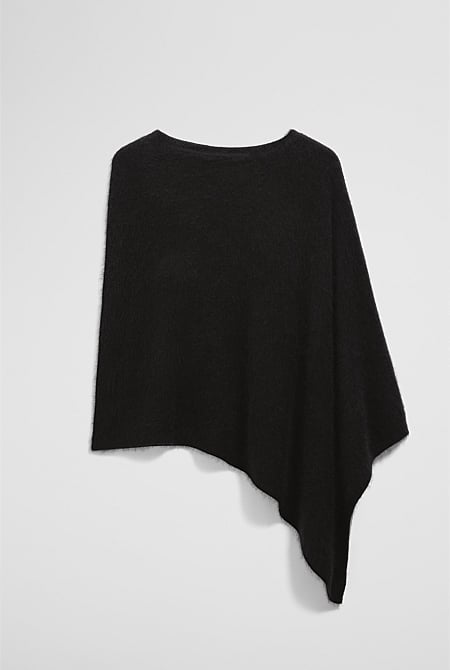 Brushed Poncho
