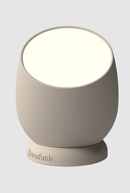 Beam Portable Rechargeable Touch Lamp - Ivory Sand
