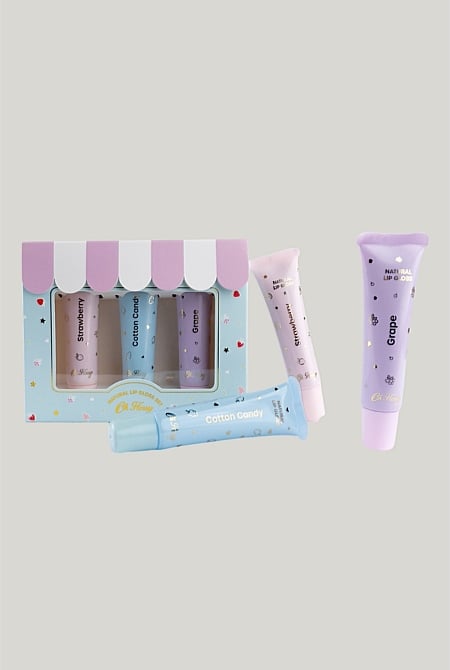 Natural Lip Gloss Set