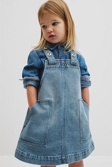 Denim Pinafore