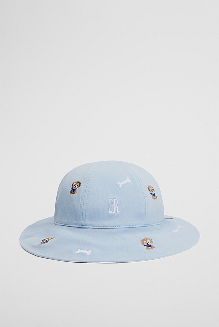 Baby Embroidered Bucket Hat
