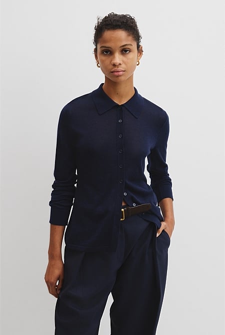Long Sleeve Knit Shirt