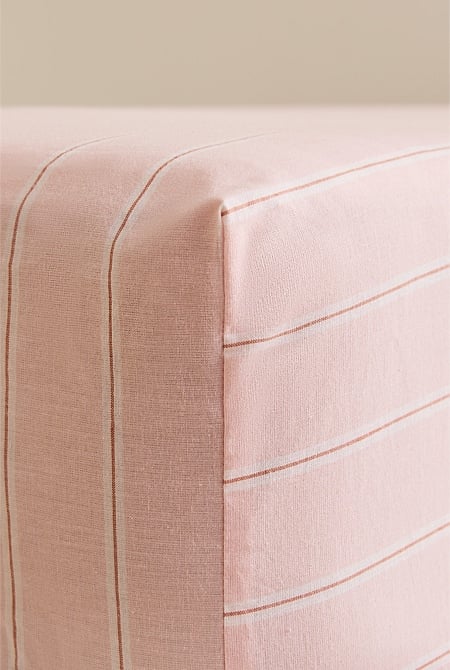 Evie Australian Cotton Single Fitted Sheet