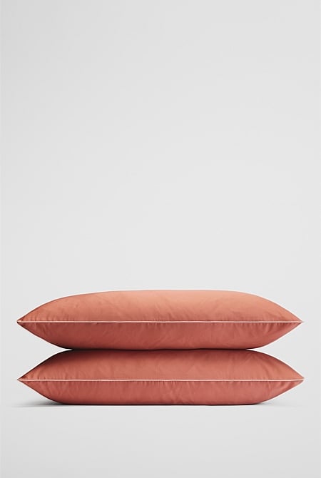 Dita Organically Grown Cotton King Pillowcase Pair