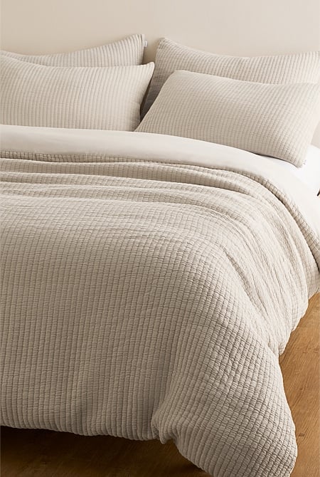 Pomona King Single Quilt Cover