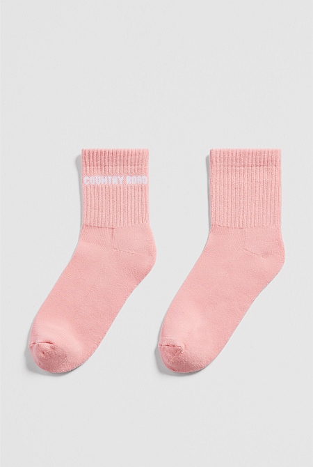 Australian Cotton Blend CR Sport Quarter Crew Sock
