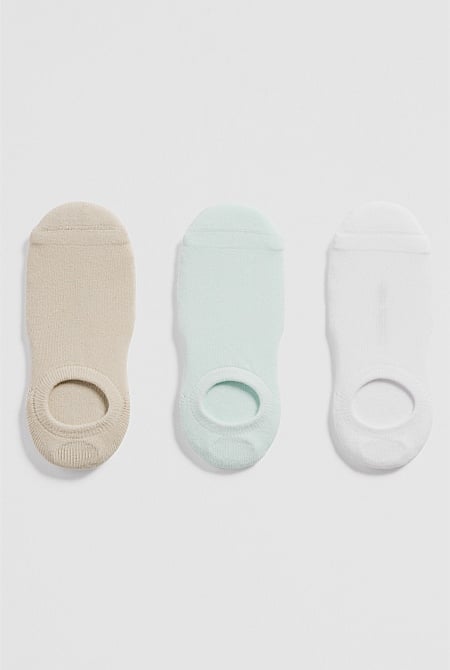 Australian Cotton Blend Cushion Sock Pack Of 3
