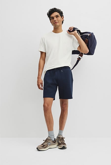 Textured Drawstring Short