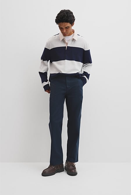 Relaxed Cot Twill Pant