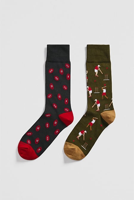 Sport Sock Pack Of 2
