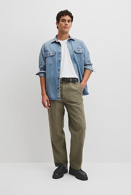 Workwear Garment Dyed Carpenter Pant