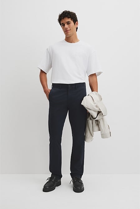 Australian Cotton Standard Fit Stretch Chino