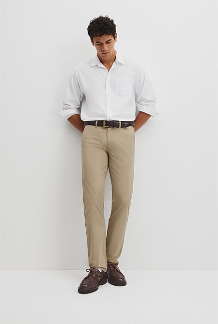 Australian Cotton Standard Fit Stretch Chino