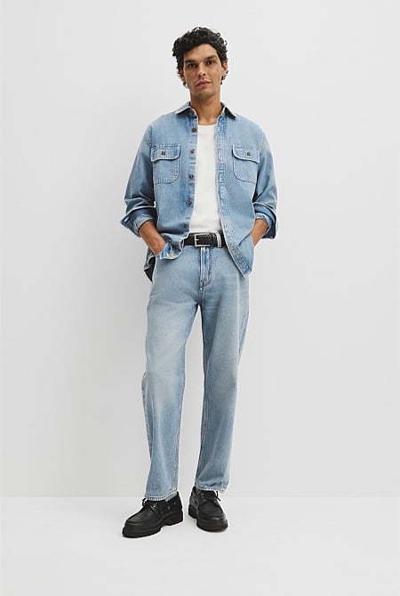 Loose Straight Leg Jean