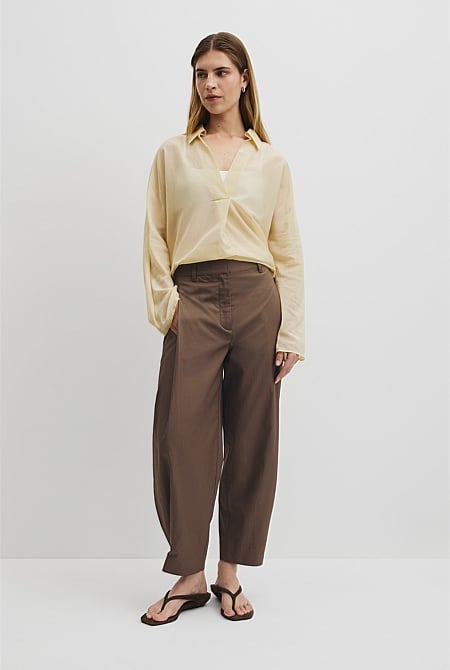 Tapered Barrel Pant