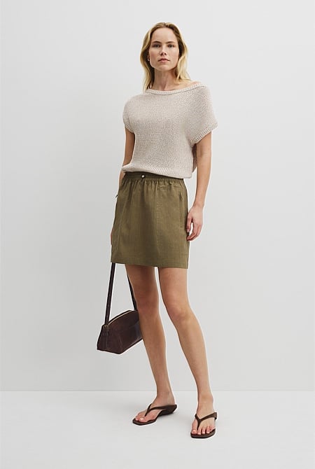 Parachute Mini Skirt