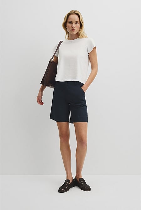 Australian Cotton Essential Twill Short