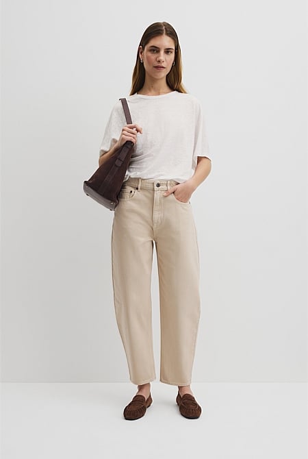 Tapered Barrel Jean