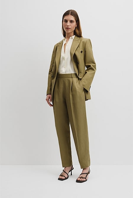 Twill Suit Pant