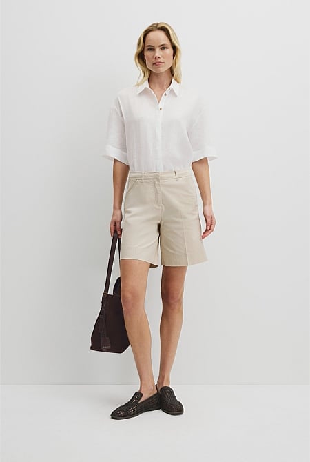 Australian Cotton Essential Twill Short
