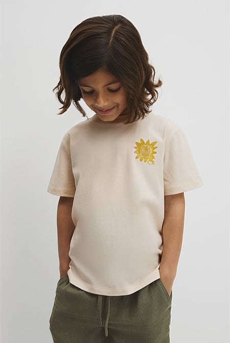 Relaxed Multi Sun Short Sleeve T-Shirt