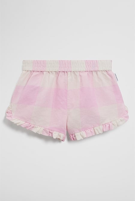 Gingham Short