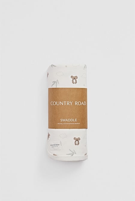 Organically Grown Cotton Jersey Swaddle